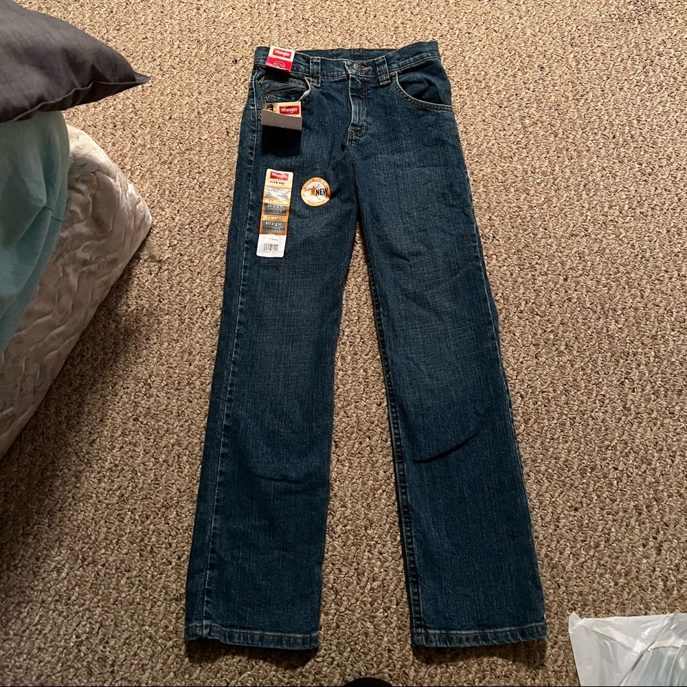 Size 12 boys Straight leg Wrangler